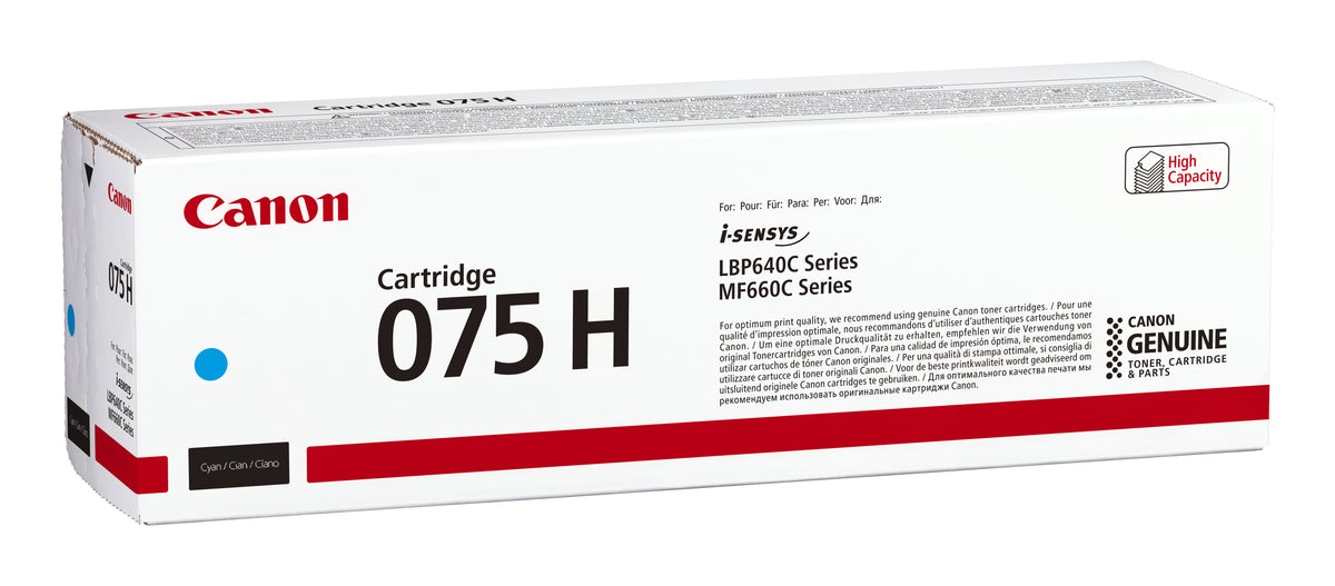 Canon Toner Cartridge 075 H C / 6368C002 Cyan - imagem 9