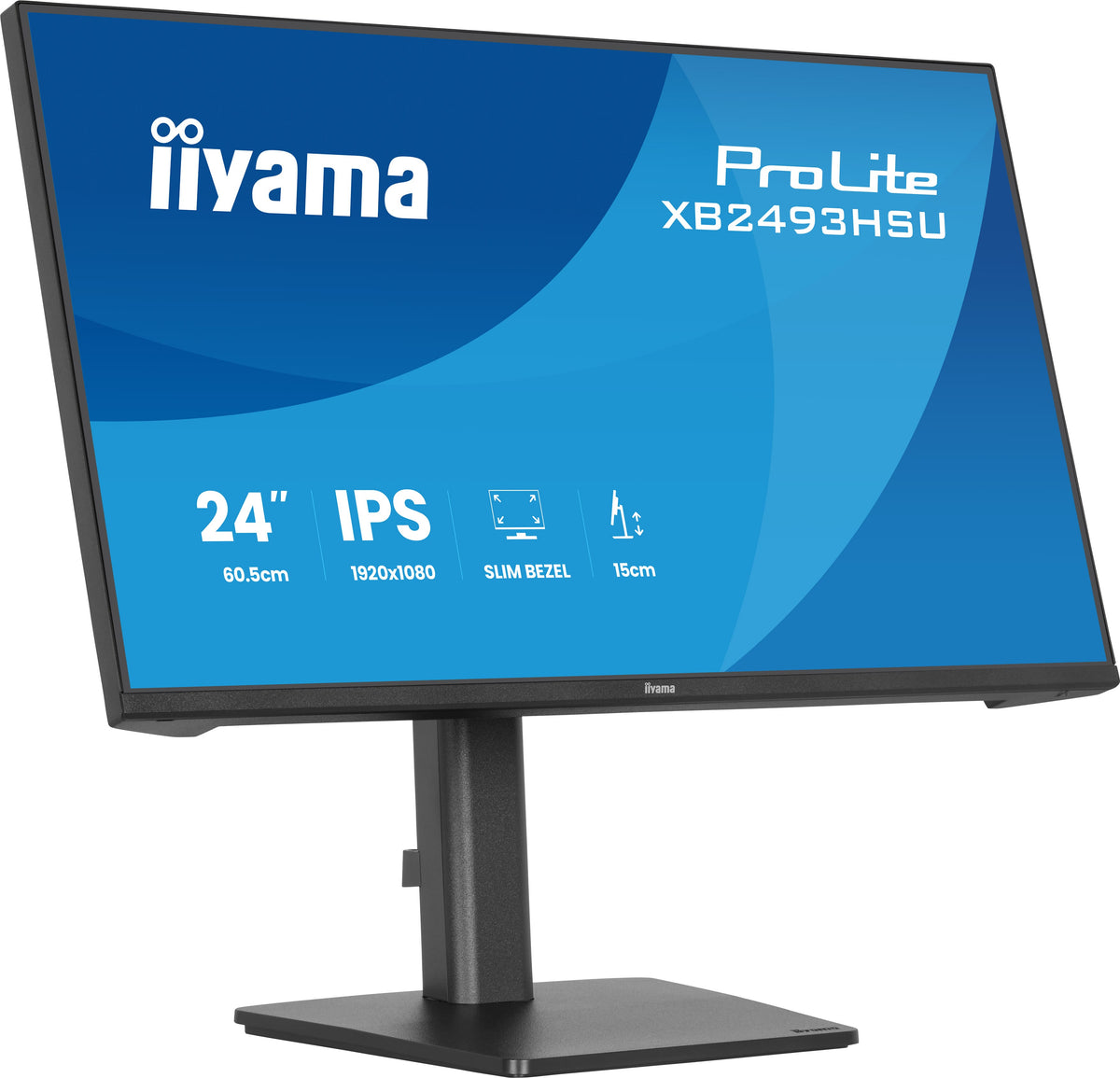 Monitor iiyama ProLite XB2493HSU / XB2493HSU-B1 preto - imagem 6
