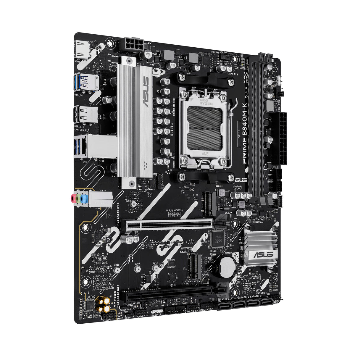 ASUS PLACA BASE PRIME B840M-K mATX AM5 - imagem 7