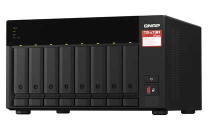 NAS QNAP TS-873A/ 8 Bahías 3.5"- 2.5"/ 8GB DDR4/ Formato Torre
