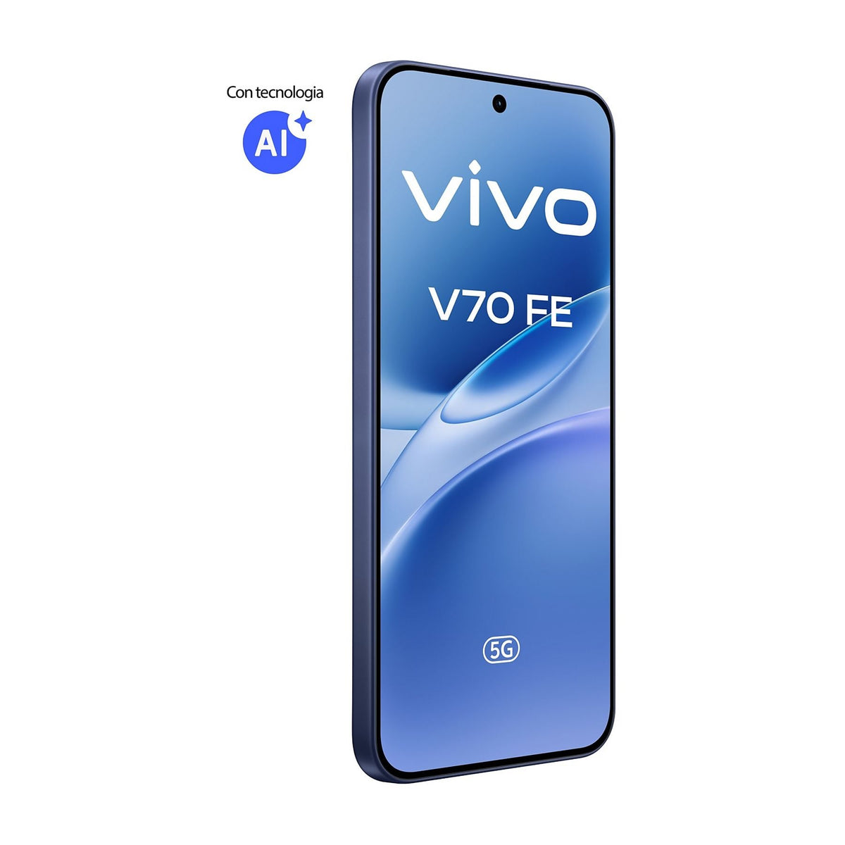 Vivo V70 FE 8GB/ 512GB/ 6,83" Smartphone / 5G/ Azul / Inclui Cargador + auscultadores