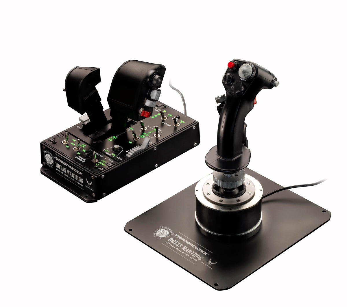 Comando de simulação de voo Thrustmaster Hotas Warthog / 2960720 preto - imagem 2