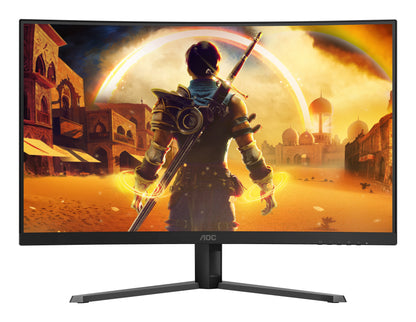 AOC C32G42ZE monitor curvo de jogos de 31,5" / Full HD / 0.3ms/ 240Hz/ VA / Preto