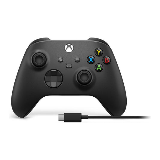 MICROSOFT XBOX Wireless Controller + Cabo USB-C Preto