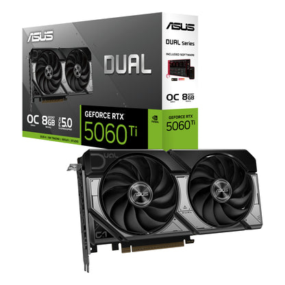 Placa gráfica ASUS VGA NVIDIA DUAL RTX 5060 TI O8G DDR7 - imagem 10