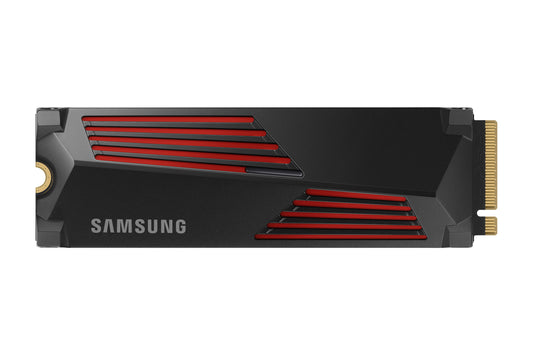Samsung 990 Pro 4 TB M.2 PCI Express 4.0 NVMe V-NAND TLC <b>Blistering speed, endless victory</b><br>Experience long-lasting fast performance of PCIe® 4.0. The in-house controller's smart heat control delivers supreme power efficiency while maintaini