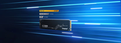 Disco SSD Kingston M.2 KC3000 4096GB / SKC3000D/4096G - imagem 9