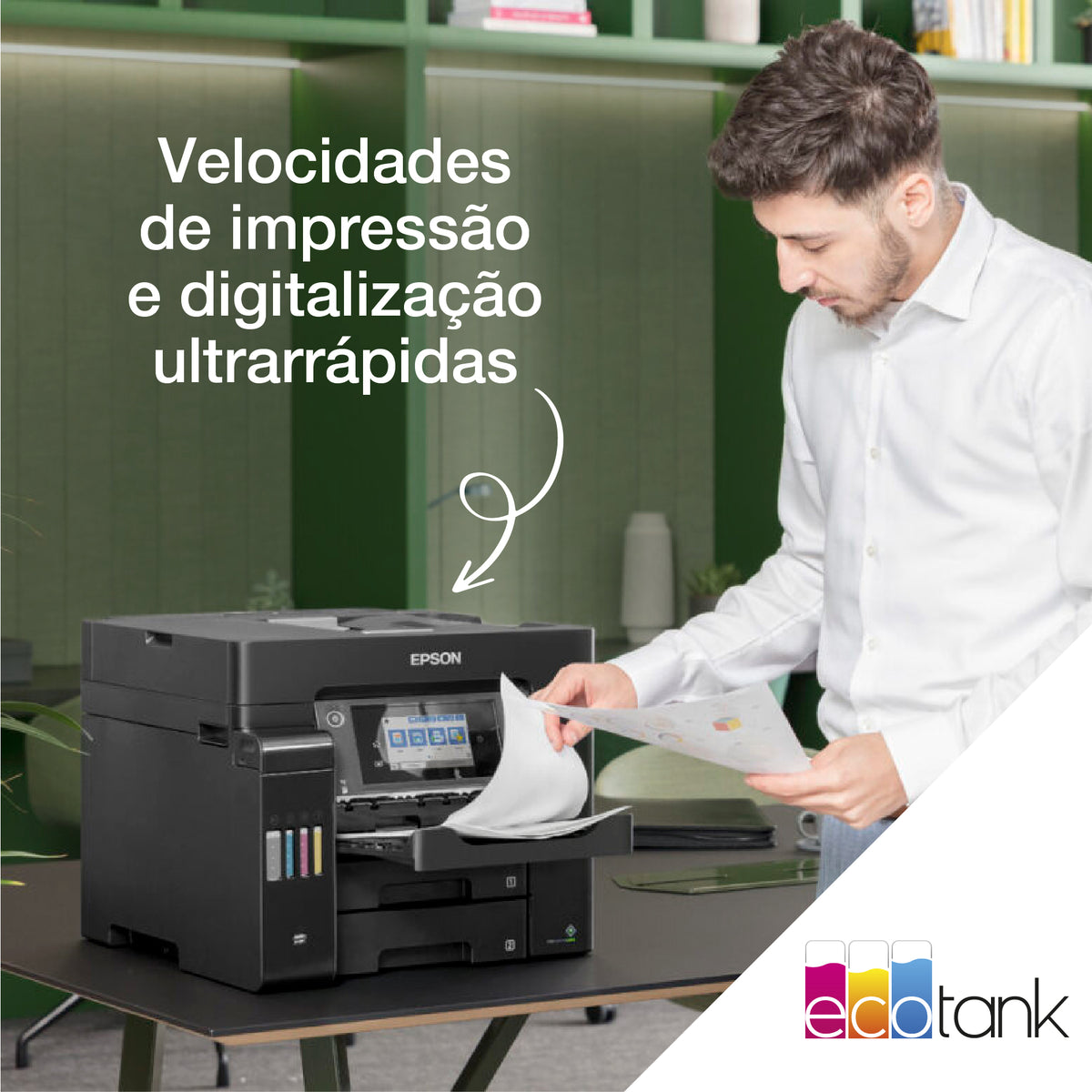 Impressora multifunções Epson Ecotank ET-5805 - imagem 9