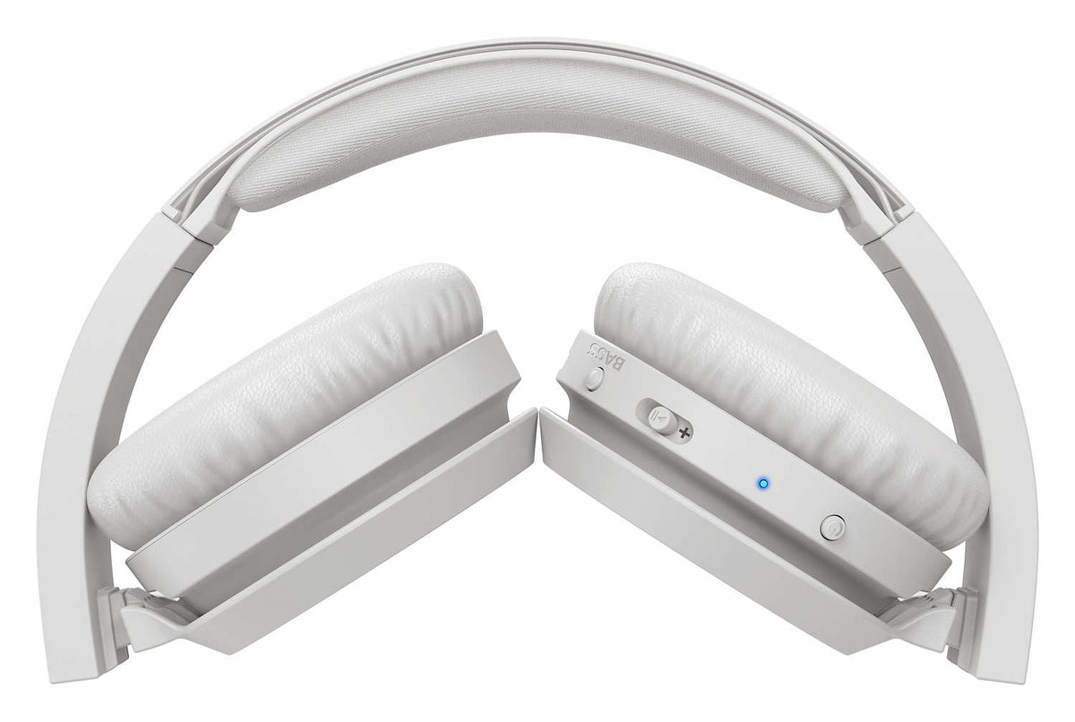 Auscultadores Philips TAH4205/ sem fios/ com microfone/ Bluetooth/ Branco