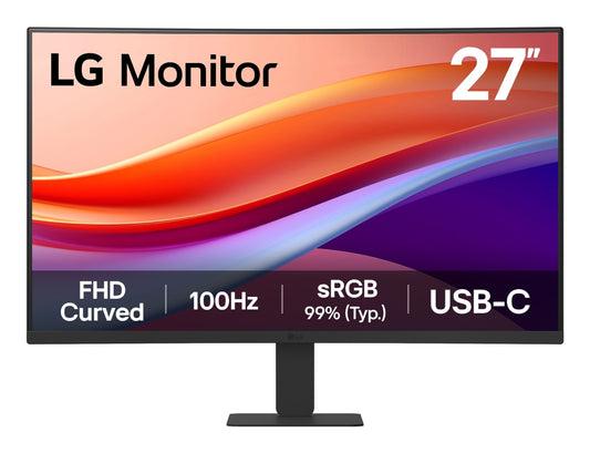Monitor LG 27U421A-B monitor 27" FHD 1xHDMI curvo