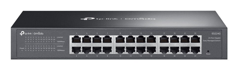 Bastidor TP-Link ES224G Switch 24xGbE Metal 1U
