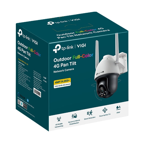 Câmara de Vigilância VIGI Cámara IP PT C540-4G 4MP Plástico Full-cores - imagem 5