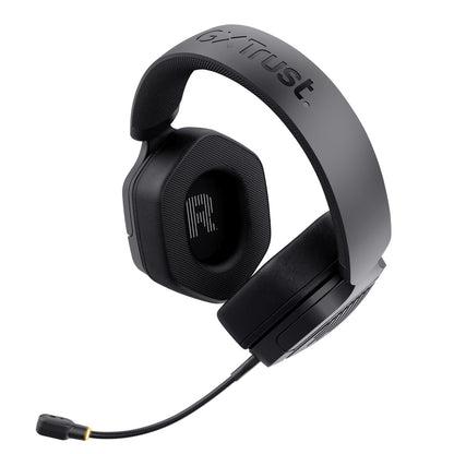Auscultadores Gaming sem fios com microfone Trust Gaming GXT 493PS Carus PS5/ Jack 3.5/ Bluetooth/ preto