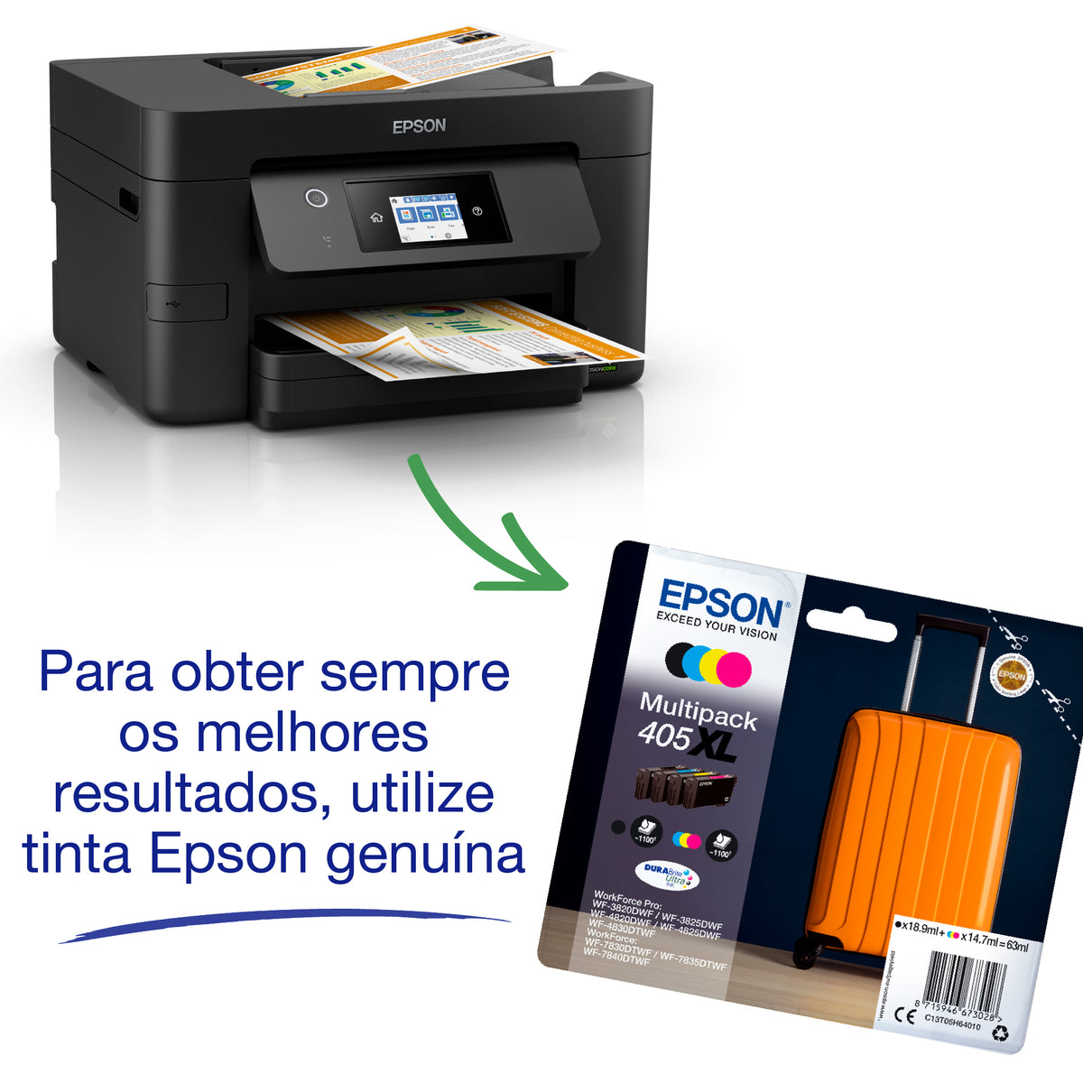 Impressora multifunções Epson Multifunções WorkForce Pro WF-3820DWF - imagem 6
