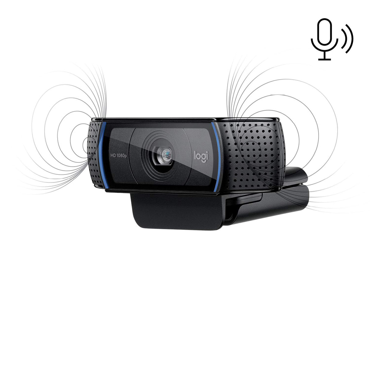 Webcam Logitech C920 Pro / 960-001055 preto - imagem 5