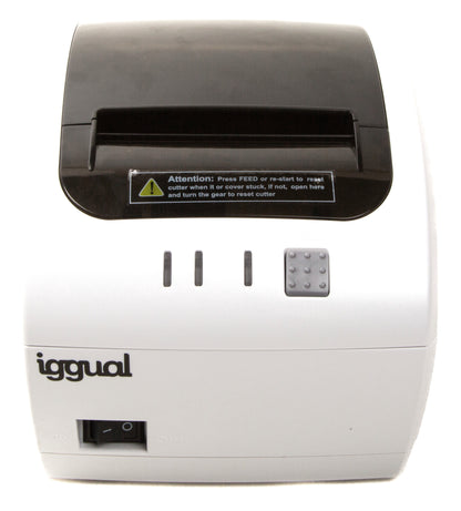 Impressora iggual térmica TP EASY 80W USB+RJ11 blan - imagem 6