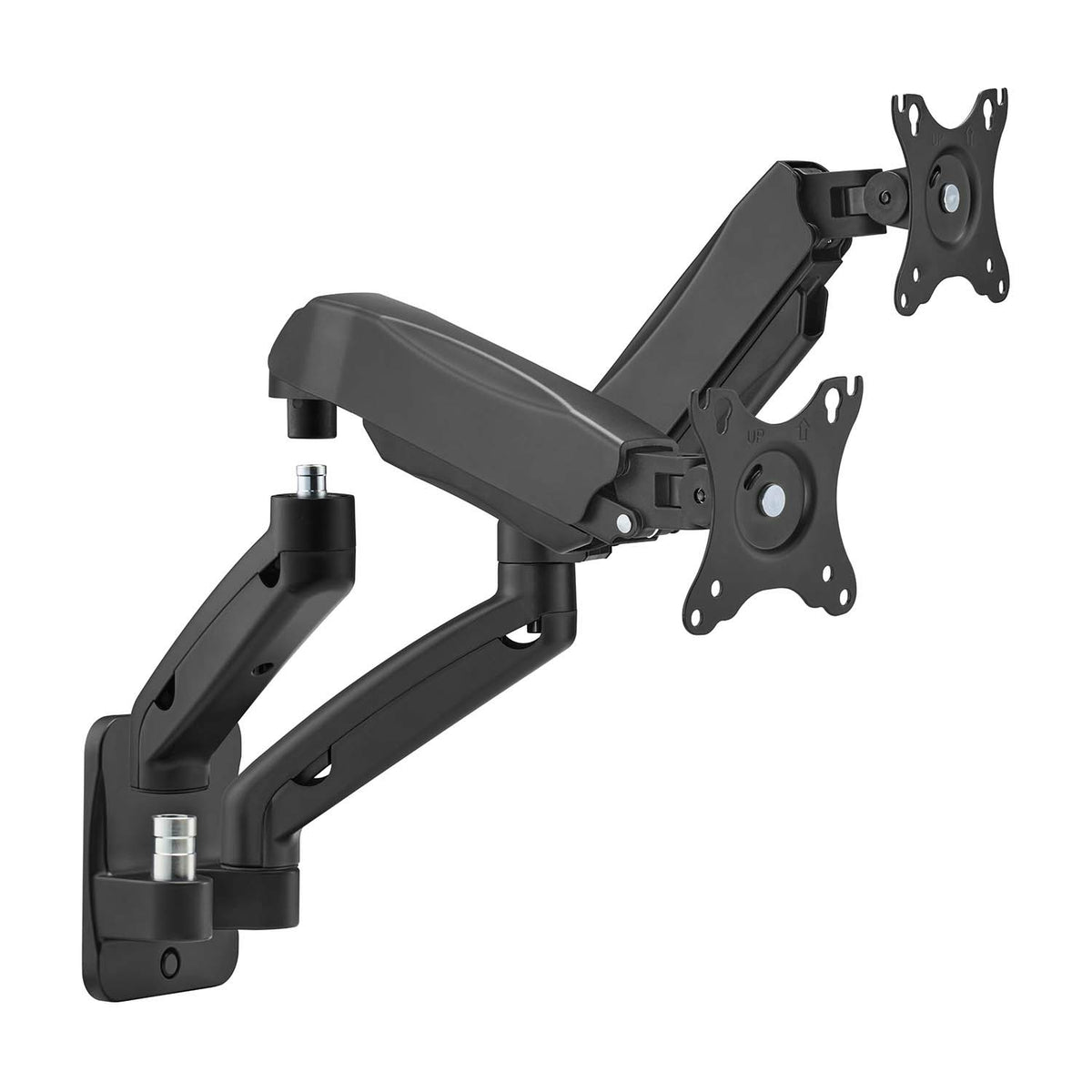 Suporte de parede para 2 monitores ou TV Aisens WT32TSR-225/ giratória/ inclinável/ ligada 9kg