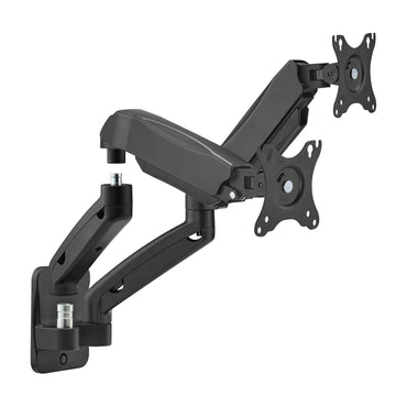 Suporte de parede para 2 monitores ou TV Aisens WT32TSR-225/ giratória/ inclinável/ ligada 9kg