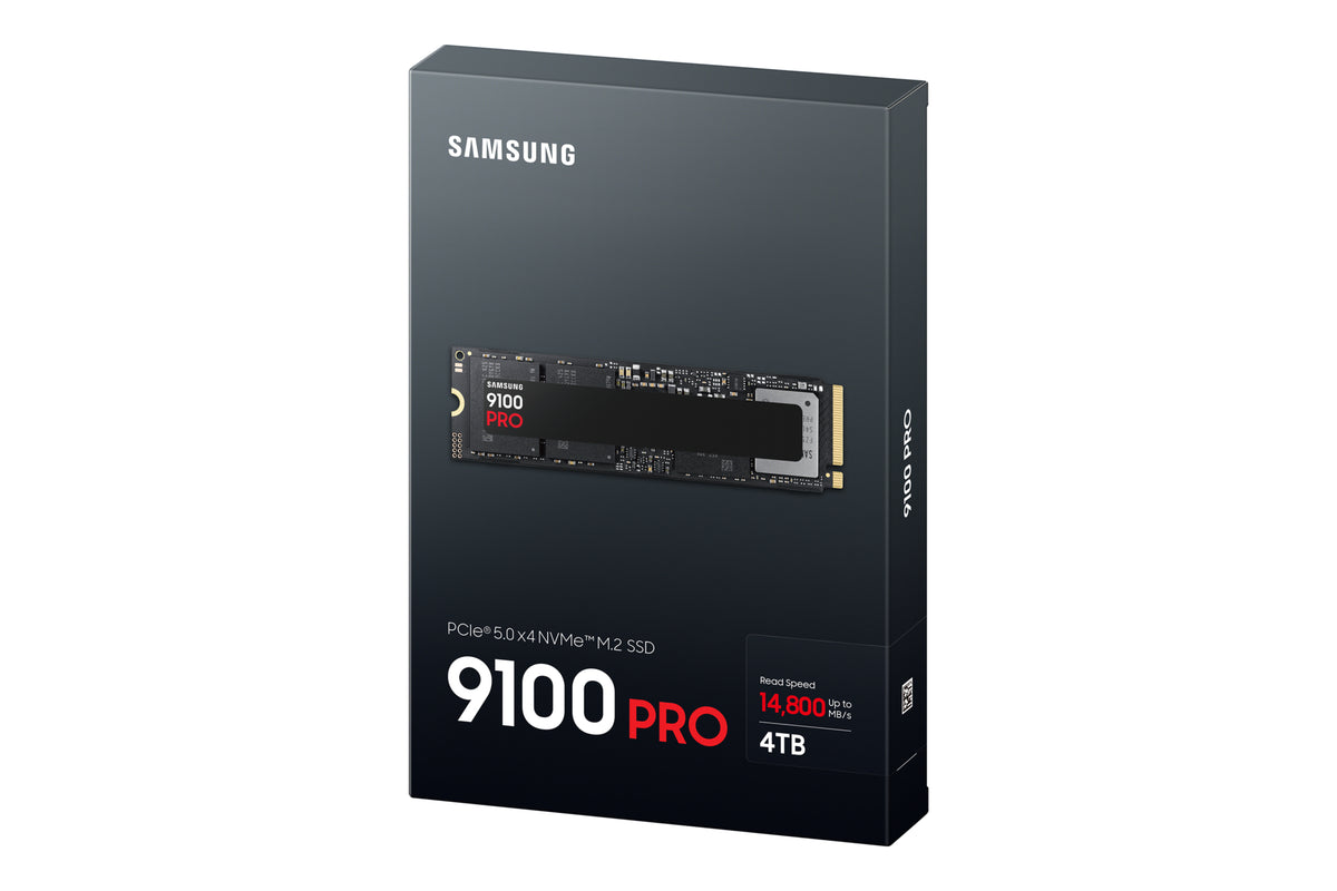 Disco SSD Samsung M.2 9100 PRO PCIe 5.0 4TB / MZ-VAP4T0BW - imagem 8