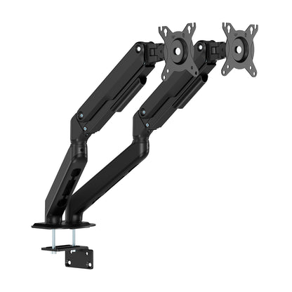 Suporte de mesa com contrapeso para 2 monitores Aisens DT32TSR-451/ giratório/ inclinável/ 9kg