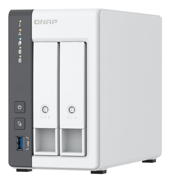 NAS QNAP TS-216G/ 2 baias 3,5"- 2,5"/ Formato 4GB DDR4/ torre
