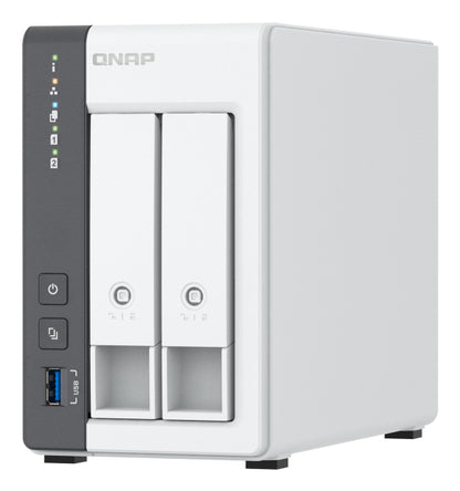 NAS QNAP TS-216G/ 2 baias 3,5"- 2,5"/ Formato 4GB DDR4/ torre