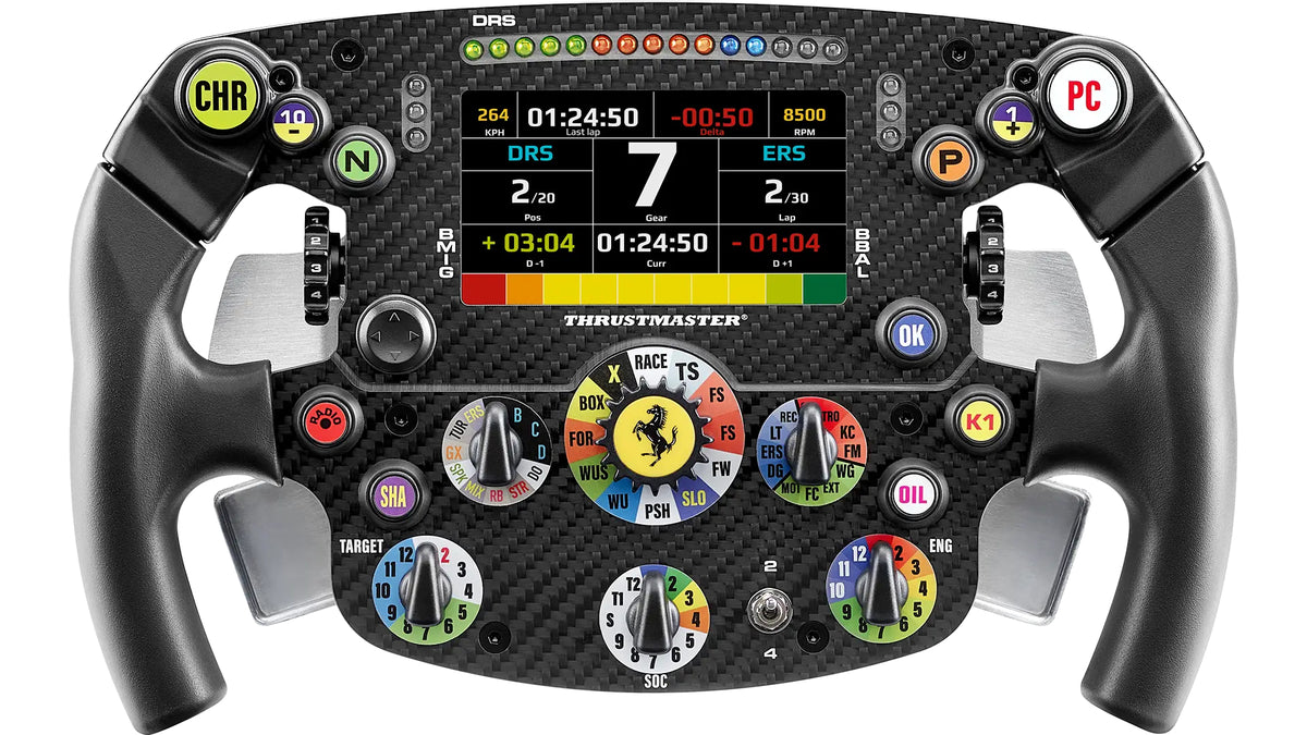 Volante de jogos Thrustmaster Formula Wheel Add-sobre Ferrari SF-25 Edition / 4060466 preto - imagem 2