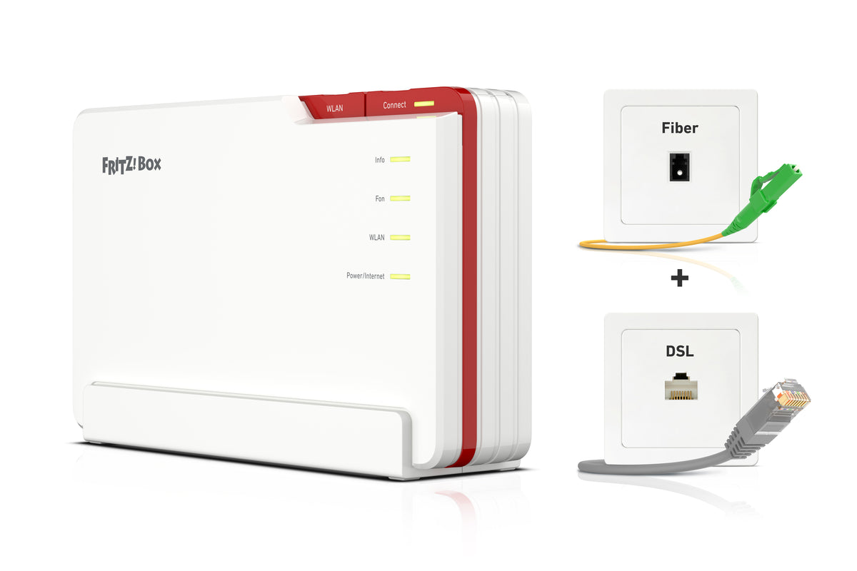 Router Fritz!Box 5690 Pro WiFi7 1x2,5Gb WAN 4xGb L