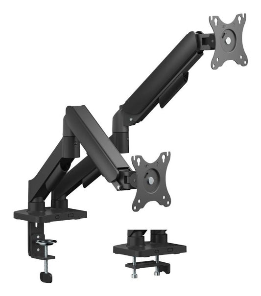 Suporte de Monitor iggual SPMP02-A pinza 2 monitor 17-32" pro