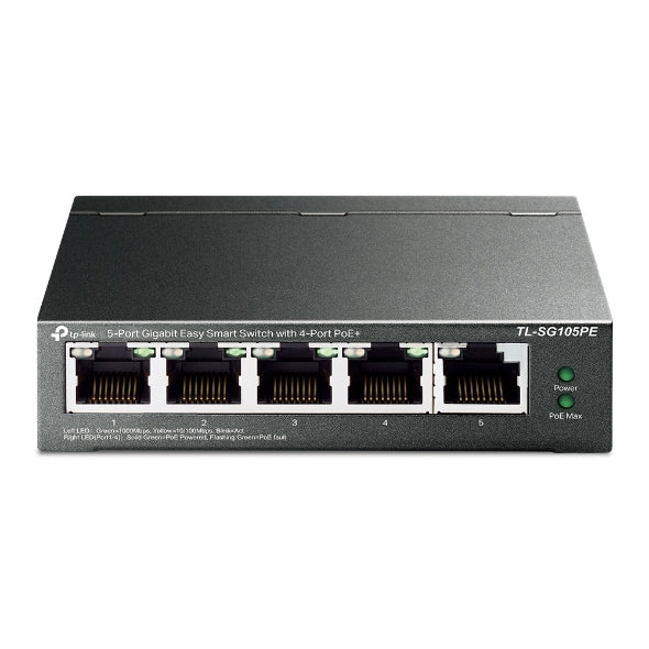 Switch TP-Link TL-SG105PE / TL-SG105PE preto