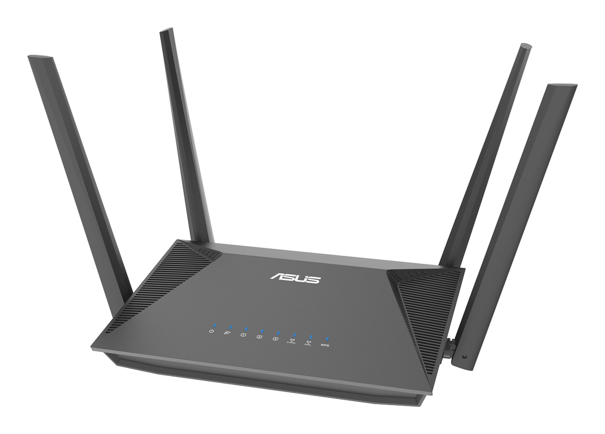 Router sem fios Asus RT-AX52 Pro/ WiFi 6/ 3000Mbps/ 2.4GHz 5GHz/ 4 Antenas/ WiFi 802.11ax/ac/n/a/ - n/b/g