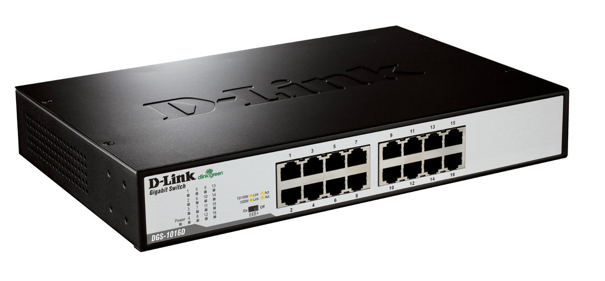 Switch de Rede D-Link DGS-1016D 16xGB