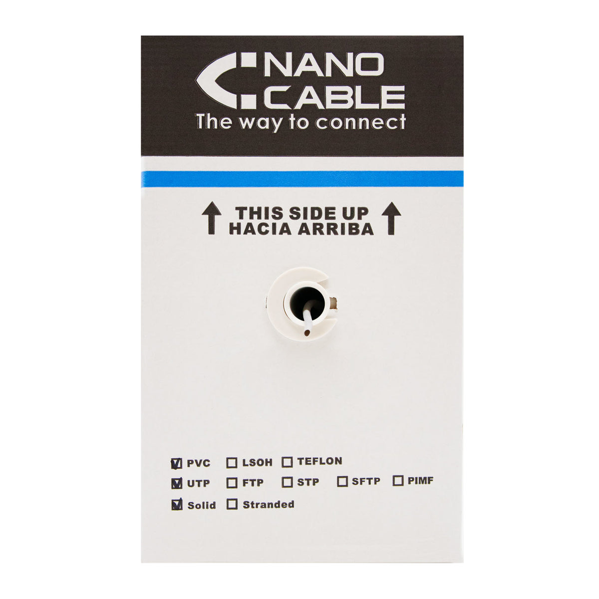 Cabo de Rede Nanocable Bobina Cabo RJ45 CAT6 UTP Rigido305 Ex - imagem 5