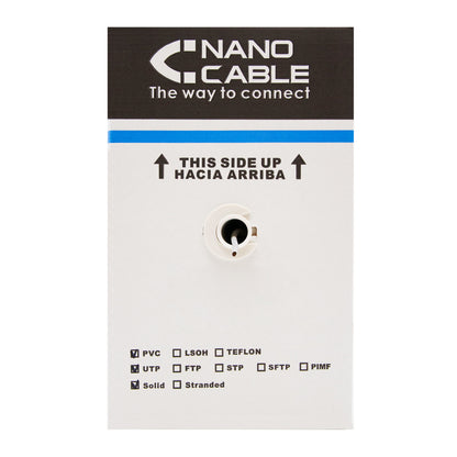 Cabo de Rede Nanocable Bobina Cabo RJ45 CAT6 UTP Rigido305 Ex - imagem 14