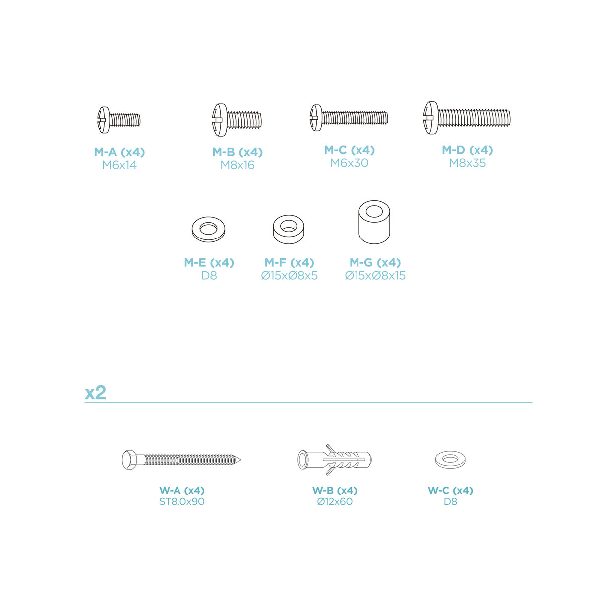 Suporte TV Tooq LPCE11120TSLI-B Teto 60"-120" - imagem 10