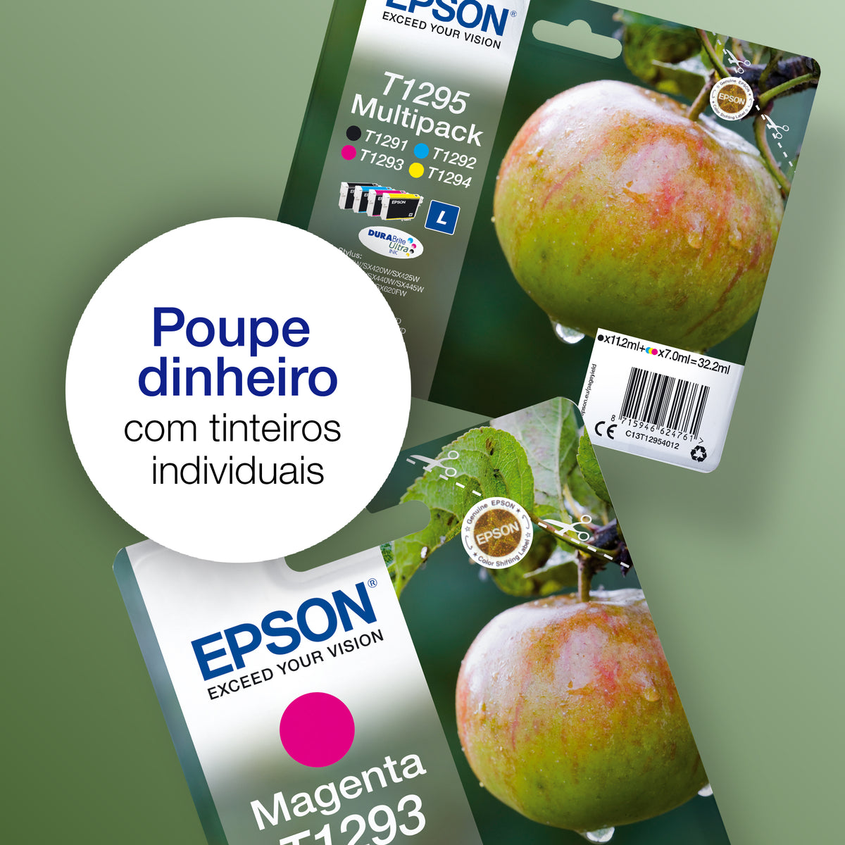 Epson Ink T1295 / C13T12954012 BK,C,M,e Multipack - imagem 9