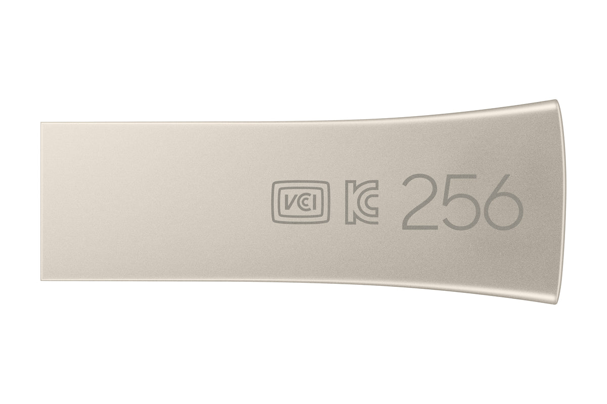 Pen USB Samsung Bar Plus 256GB USB 3.1 Champaign prateado - imagem 12