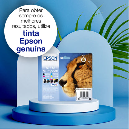 Epson Ink T0715 / C13T07154012 BK,C,M,e Multipack - imagem 4