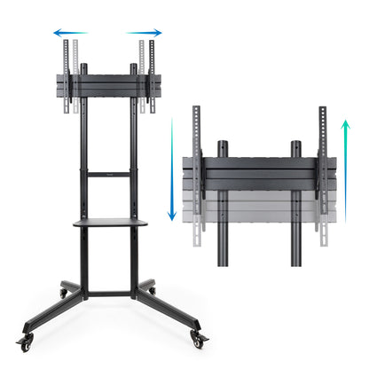 Suporte TV Tooq FS1170M-B suelo ruedas Ramsés 37"-70" - imagem 7