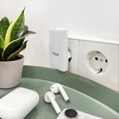 Carregador de Parede Tooq GAN USB-C/PD + USB-A/QC 65W - imagem 10