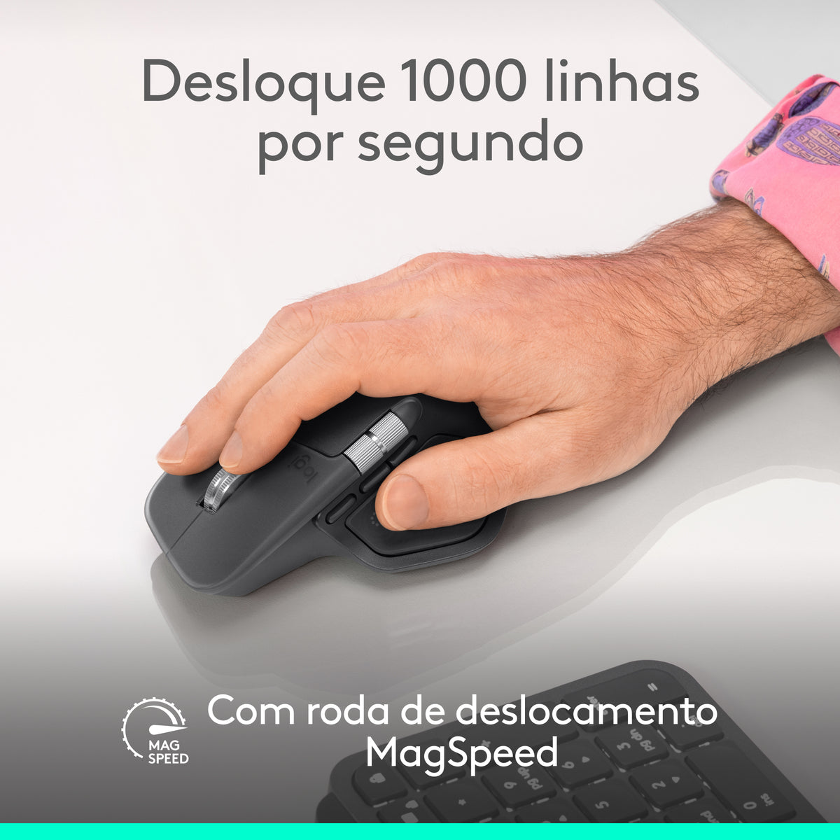 Rato Logitech MX Master 4 / 910-007562 Graphite Standard - imagem 18