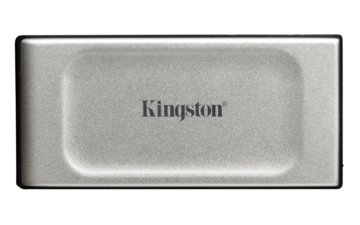 Disco SSD Kingston External XS2000 500GB / SXS2000/500G preto, prateado