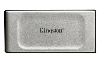 Disco SSD Kingston External XS2000 500GB / SXS2000/500G preto, prateado