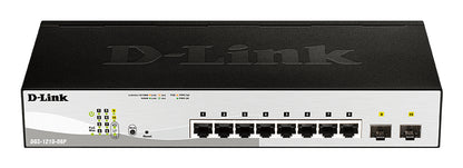 Switch de Rede D-Link DGS-1210-08P/E 8xGB PoE 2xSFP