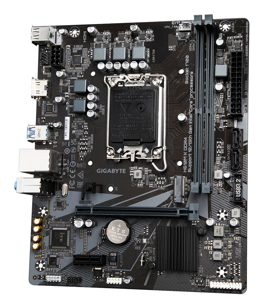 Gigabyte Placa Base H610M K DDR4 mATX 1700 - imagem 8