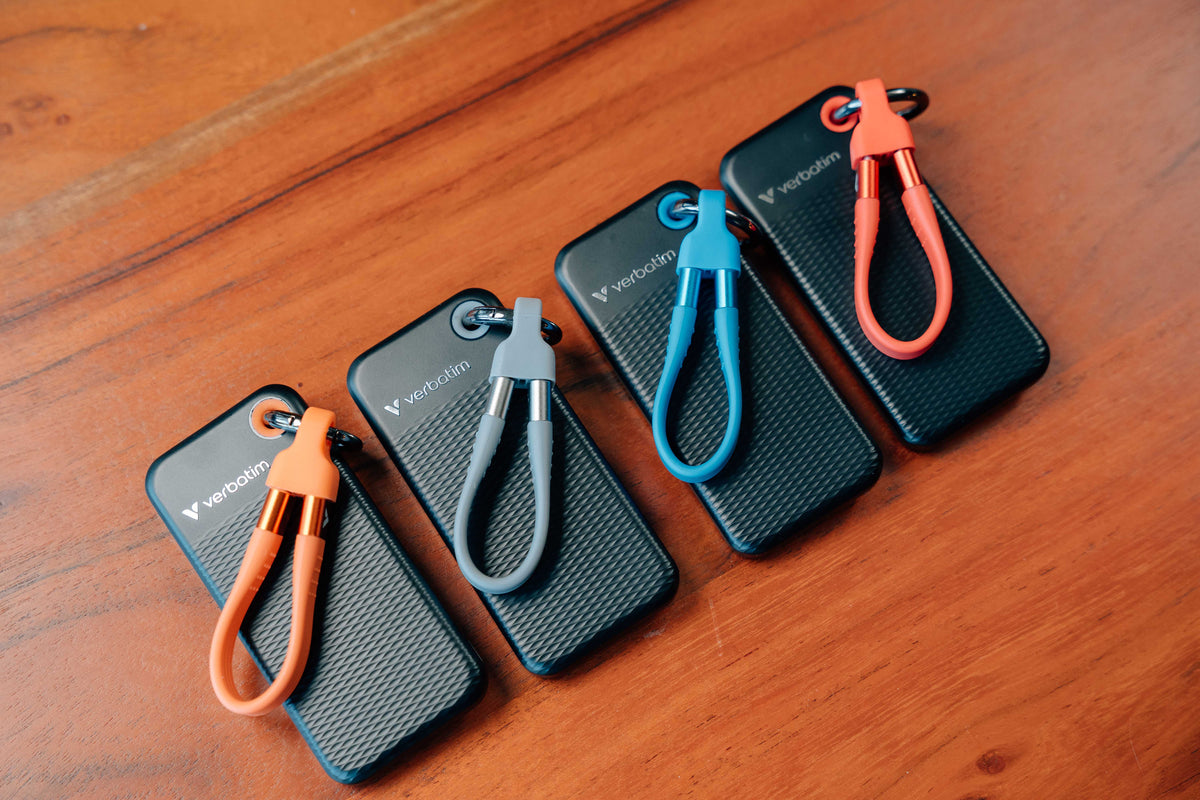Disco SSD Verbatim External Pocket 1TB / 32192 preto, vermelho - imagem 72