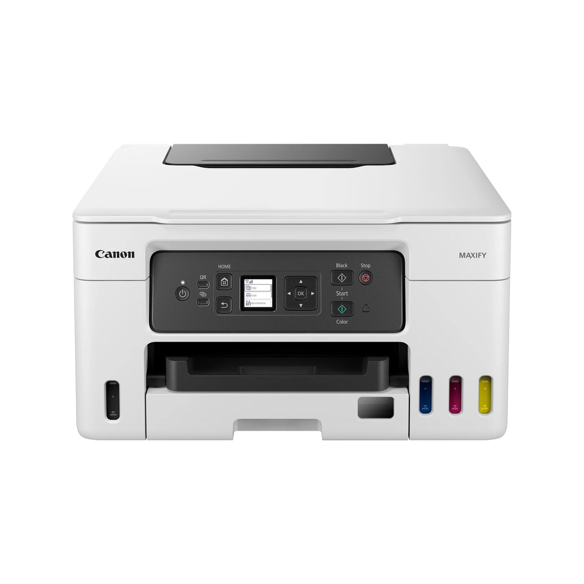 Impressora Canon Multifunção Recarregável MAXIFY GX3050 MegaTank WiFi/ Duplex/ Branco