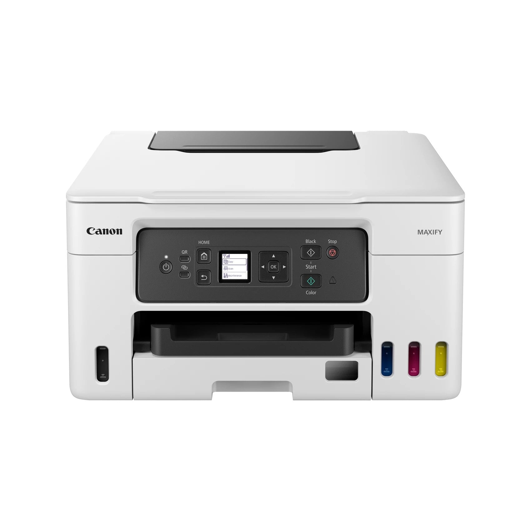 Impressora Canon Multifunção Recarregável MAXIFY GX3050 MegaTank WiFi/ Duplex/ Branco