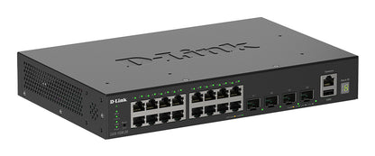 Switch de Rede D-Link DGS-1530-20/E 16xGb 4x10G SFP+ - imagem 4