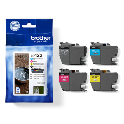 Brother Cartucho Multipack LC422VAL - imagem 3